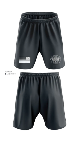 Athletic Shorts With Pockets, Academy- Basic Unit, Police, Teamtime, Team time, sublimation, custom sports apparel, team uniforms, spirit wear, spiritwear, sports uniforms, custom shirts, team store, custom team store, fundraiser sports, apparel fundraiser