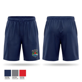 Athletic Shorts With Pockets, Town of Clinton Police, Police, Teamtime, Team time, sublimation, custom sports apparel, team uniforms, spirit wear, spiritwear, sports uniforms, custom shirts, team store, custom team store, fundraiser sports, apparel fundraiser