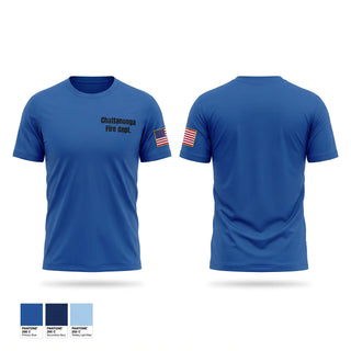 Short Sleeve Performance Shirt, Chattanooga Fire dept., Fire Department, Teamtime, Team time, sublimation, custom sports apparel, team uniforms, spirit wear, spiritwear, sports uniforms, custom shirts, team store, custom team store, fundraiser sports, apparel fundraiser
