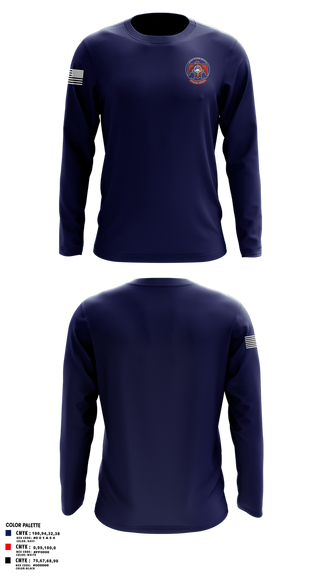 Long Sleeve Performance Shirt, QN Rescue, Fire Department, Teamtime, Team time, sublimation, custom sports apparel, team uniforms, spirit wear, spiritwear, sports uniforms, custom shirts, team store, custom team store, fundraiser sports, apparel fundraiser