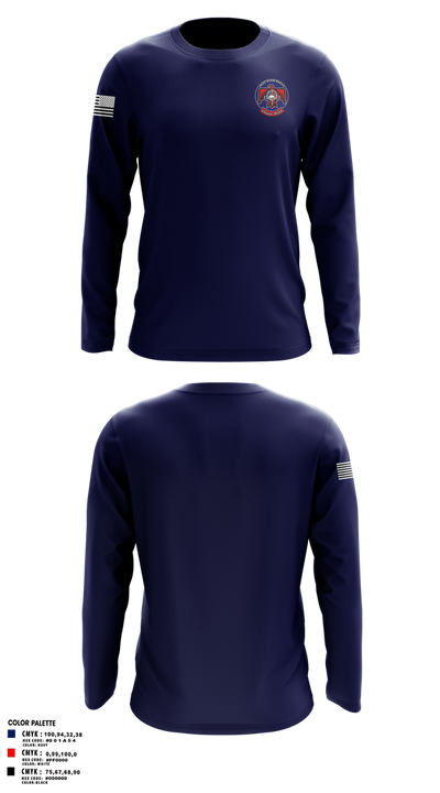 QN Rescue 88120245 Long Sleeve Performance Shirt 1