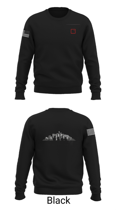 1-185th IN BN 23098536 Crew Neck Sweatshirt - 24