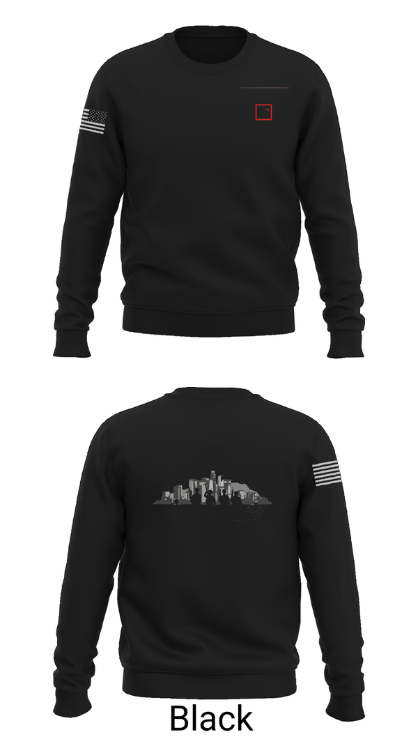 Crew Neck Sweatshirt, 1-185th IN BN, , Teamtime, Team time, sublimation, custom sports apparel, team uniforms, spirit wear, spiritwear, sports uniforms, custom shirts, team store, custom team store, fundraiser sports, apparel fundraiser
