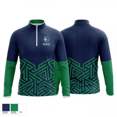 HAC WOLVES 21409879 Quarter Zip Jacket - 1