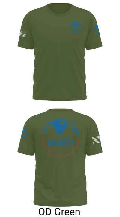 FAMILY AND MORALE, WELFARE AND RECREATION 29684136 Old School Cotton Feel Shirt - 50
