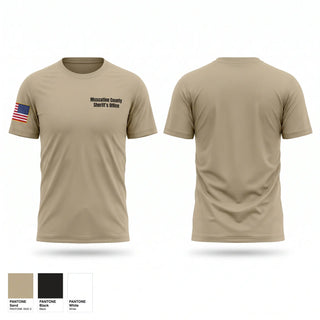 Short Sleeve Performance Shirt, Muscatine County Sheriff's Office, Police, Teamtime, Team time, sublimation, custom sports apparel, team uniforms, spirit wear, spiritwear, sports uniforms, custom shirts, team store, custom team store, fundraiser sports, apparel fundraiser