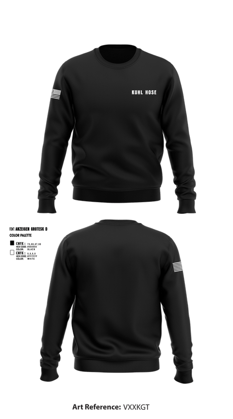 Crew Neck Sweatshirt, Kuhl Hose, , Teamtime, Team time, sublimation, custom sports apparel, team uniforms, spirit wear, spiritwear, sports uniforms, custom shirts, team store, custom team store, fundraiser sports, apparel fundraiser