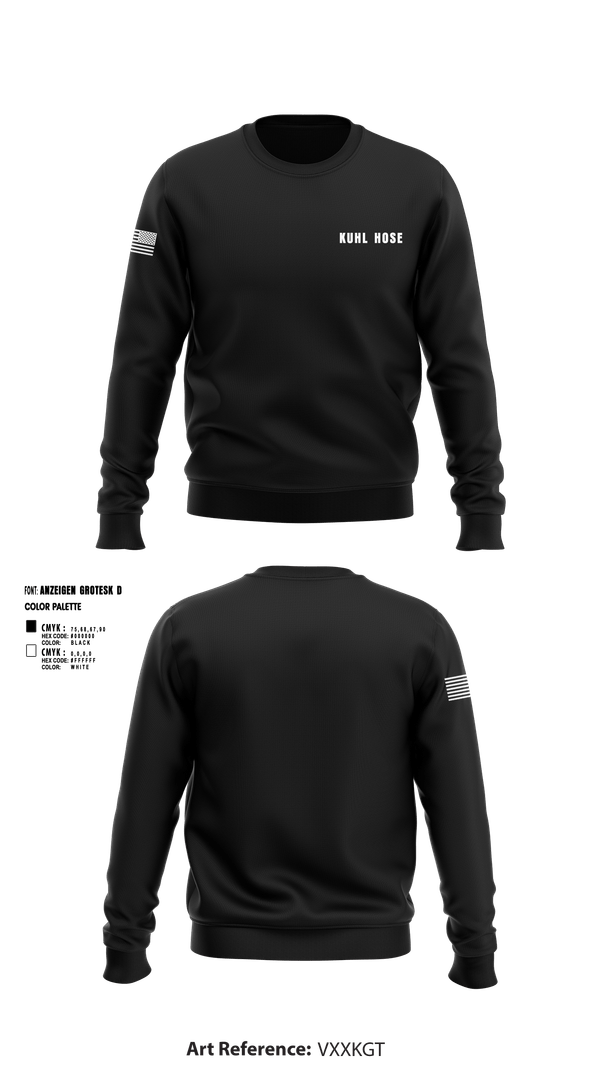 Crew Neck Sweatshirt, Kuhl Hose, , Teamtime, Team time, sublimation, custom sports apparel, team uniforms, spirit wear, spiritwear, sports uniforms, custom shirts, team store, custom team store, fundraiser sports, apparel fundraiser