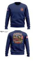 Fort Detrick Forest Glen Federal Firefighters Crew Neck Sweatshirt - 11