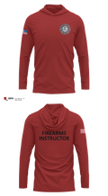 Firearms instructor Long Sleeve hooded sunshirt - 5
