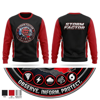 Crew Neck Sweatshirt, Storm Factor Inc, , Teamtime, Team time, sublimation, custom sports apparel, team uniforms, spirit wear, spiritwear, sports uniforms, custom shirts, team store, custom team store, fundraiser sports, apparel fundraiser
