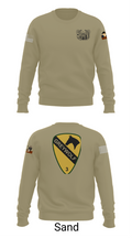 1st cav Div 3abct 85829502 Crew Neck Sweatshirt - 85