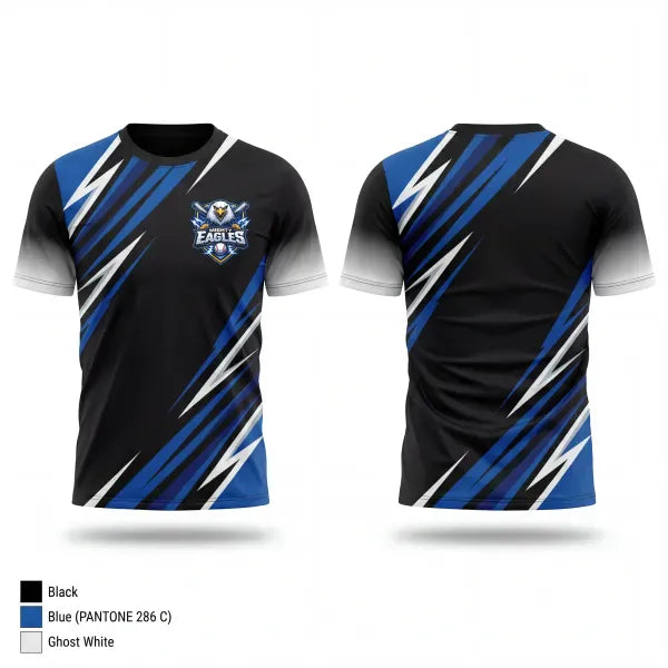 Short Sleeve Performance Shirt, Mighty Eagles, Baseball, Teamtime, Team time, sublimation, custom sports apparel, team uniforms, spirit wear, spiritwear, sports uniforms, custom shirts, team store, custom team store, fundraiser sports, apparel fundraiser