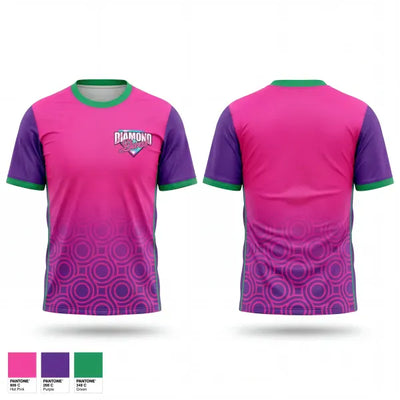 Diamond Divas 30092675 Old School Cotton Feel Shirt - 1