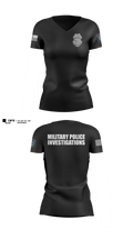 U.S. Forces Customs Agency Women's Short Sleeve V-neck Shirt - 11