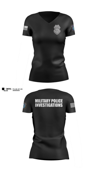 Womens Short Sleeve Vneck Shirt, U.S. Forces Customs Agency, Army, Teamtime, Team time, sublimation, custom sports apparel, team uniforms, spirit wear, spiritwear, sports uniforms, custom shirts, team store, custom team store, fundraiser sports, apparel fundraiser