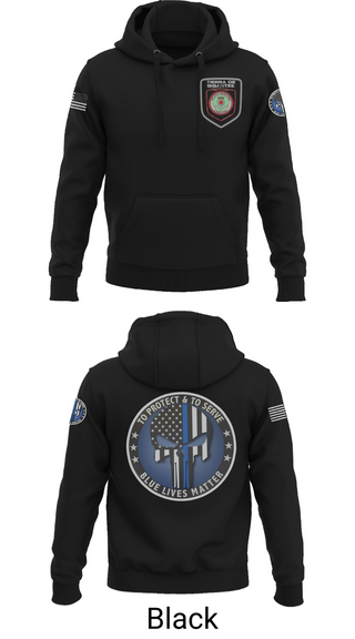 Hoodie, Policía Municipal de Carolina, , Teamtime, Team time, sublimation, custom sports apparel, team uniforms, spirit wear, spiritwear, sports uniforms, custom shirts, team store, custom team store, fundraiser sports, apparel fundraiser