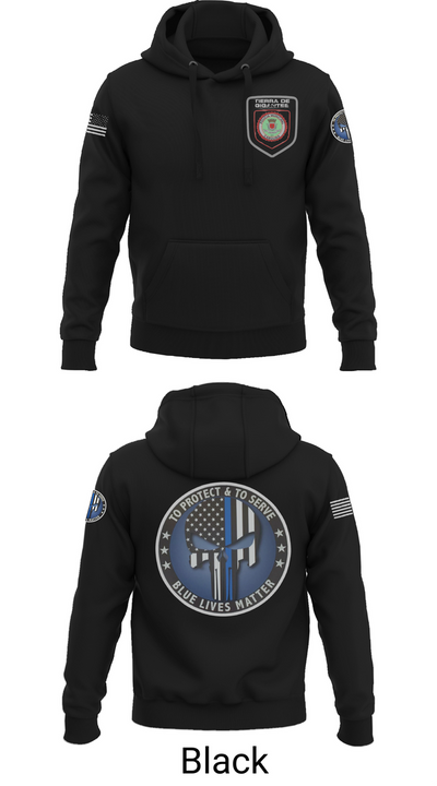 Policía Municipal de Carolina 96327149 Hoodie - 36