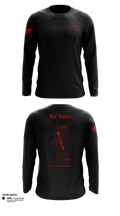 The Legion / B CO / 2-5 CAV 94510453 Long Sleeve Performance Shirt - 2