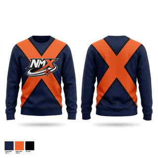 Crew Neck Sweatshirt, NM EXTREME, Baseball, Teamtime, Team time, sublimation, custom sports apparel, team uniforms, spirit wear, spiritwear, sports uniforms, custom shirts, team store, custom team store, fundraiser sports, apparel fundraiser