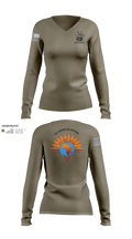 TF BATAAN S1 74861881 Women's Long Sleeve V-neck Shirt - 121