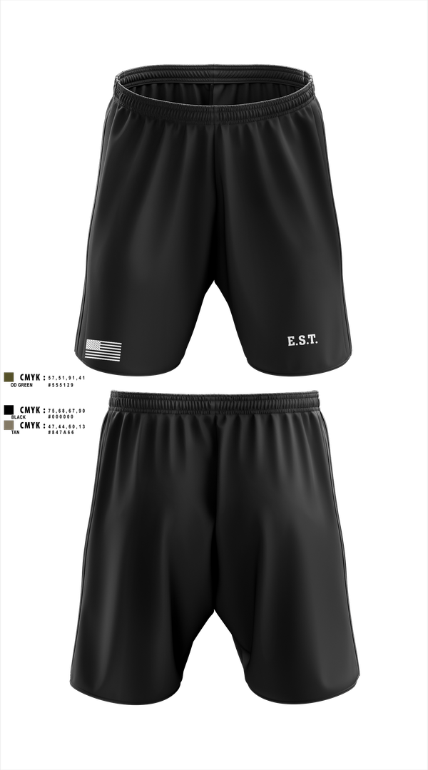 Athletic Shorts With Pockets, 148th E.S.T., Police, Teamtime, Team time, sublimation, custom sports apparel, team uniforms, spirit wear, spiritwear, sports uniforms, custom shirts, team store, custom team store, fundraiser sports, apparel fundraiser