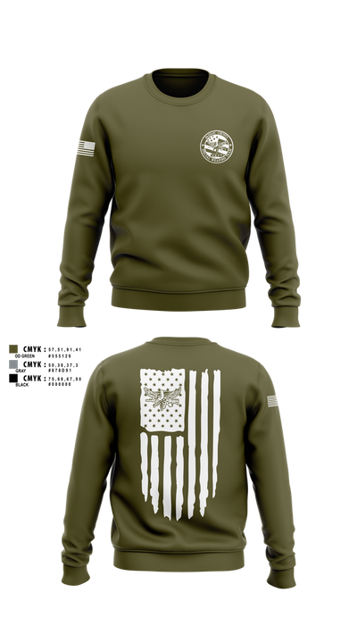 PCSO Black Knights 43803915 Crew Neck Sweatshirt - 1