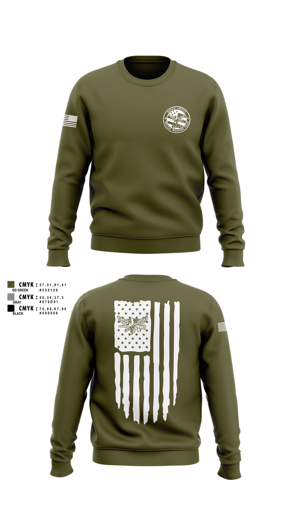 Crew Neck Sweatshirt, PCSO Black Knights, , Teamtime, Team time, sublimation, custom sports apparel, team uniforms, spirit wear, spiritwear, sports uniforms, custom shirts, team store, custom team store, fundraiser sports, apparel fundraiser
