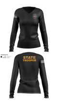 Arkansas State Police Bomb Squad 82433204 Women's Long Sleeve V-neck Shirt - 21