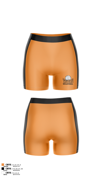 Tigers 22300534 Women's Compression Shorts - 1