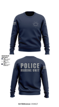 Sacramento Police Marine Unit Crew Neck Sweatshirt - 5
