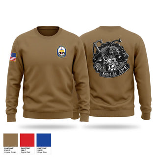 Crew Neck Sweatshirt, Deck, Navy, Teamtime, Team time, sublimation, custom sports apparel, team uniforms, spirit wear, spiritwear, sports uniforms, custom shirts, team store, custom team store, fundraiser sports, apparel fundraiser