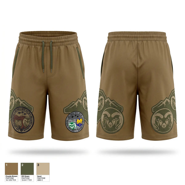 Athletic Shorts With Pockets, Detachment 090, Air Force, Teamtime, Team time, sublimation, custom sports apparel, team uniforms, spirit wear, spiritwear, sports uniforms, custom shirts, team store, custom team store, fundraiser sports, apparel fundraiser
