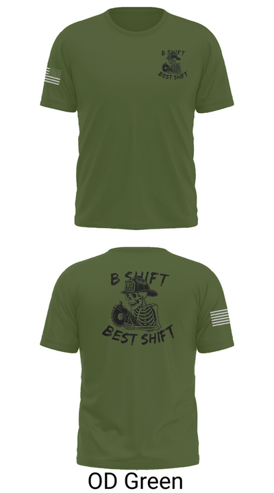 812 CES (B shift) 21761053 Short Sleeve Performance Shirt - 56