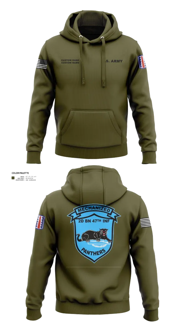 Hoodie, C Co 2-47 197th Infantry Brigade, , Teamtime, Team time, sublimation, custom sports apparel, team uniforms, spirit wear, spiritwear, sports uniforms, custom shirts, team store, custom team store, fundraiser sports, apparel fundraiser