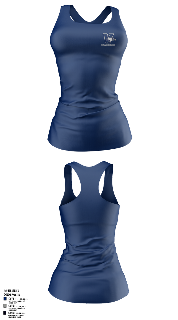 Tank Top, Vista Junior Eagles, , Teamtime, Team time, sublimation, custom sports apparel, team uniforms, spirit wear, spiritwear, sports uniforms, custom shirts, team store, custom team store, fundraiser sports, apparel fundraiser