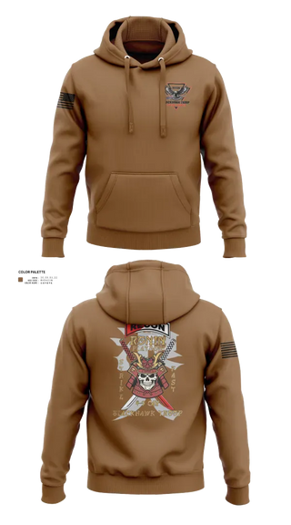 Hoodie, 4-9 CAV, RONIN PLT, Army, Teamtime, Team time, sublimation, custom sports apparel, team uniforms, spirit wear, spiritwear, sports uniforms, custom shirts, team store, custom team store, fundraiser sports, apparel fundraiser