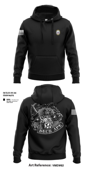 Hoodie, DDG 103 OD, , Teamtime, Team time, sublimation, custom sports apparel, team uniforms, spirit wear, spiritwear, sports uniforms, custom shirts, team store, custom team store, fundraiser sports, apparel fundraiser