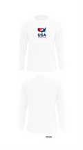 Nevada Elite Wrestling Long Sleeve Performance Shirt 8