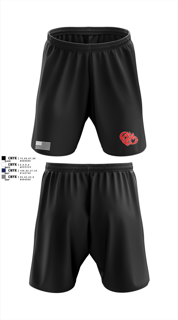 Athletic Shorts With Pockets, Cy creek fire 22, , Teamtime, Team time, sublimation, custom sports apparel, team uniforms, spirit wear, spiritwear, sports uniforms, custom shirts, team store, custom team store, fundraiser sports, apparel fundraiser