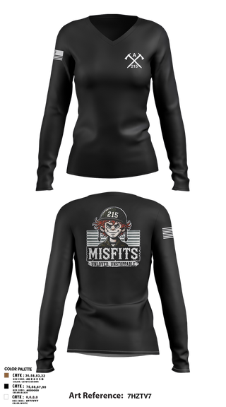 Womens Long Sleeve Vneck Shirt, CAT 215, , Teamtime, Team time, sublimation, custom sports apparel, team uniforms, spirit wear, spiritwear, sports uniforms, custom shirts, team store, custom team store, fundraiser sports, apparel fundraiser