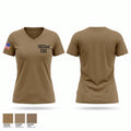 1033rd ESC Women's Short Sleeve V-neck Shirt - 1