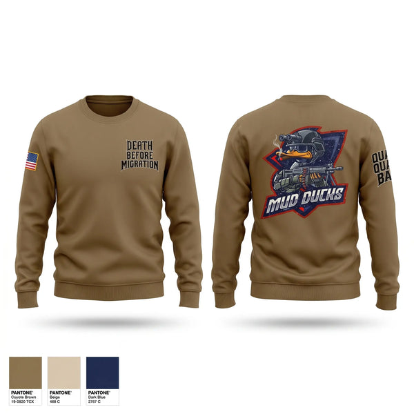 Crew Neck Sweatshirt, , Army, Teamtime, Team time, sublimation, custom sports apparel, team uniforms, spirit wear, spiritwear, sports uniforms, custom shirts, team store, custom team store, fundraiser sports, apparel fundraiser
