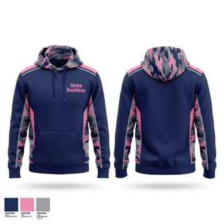 Hoodie, Idaho Reckless, Baseball, Teamtime, Team time, sublimation, custom sports apparel, team uniforms, spirit wear, spiritwear, sports uniforms, custom shirts, team store, custom team store, fundraiser sports, apparel fundraiser