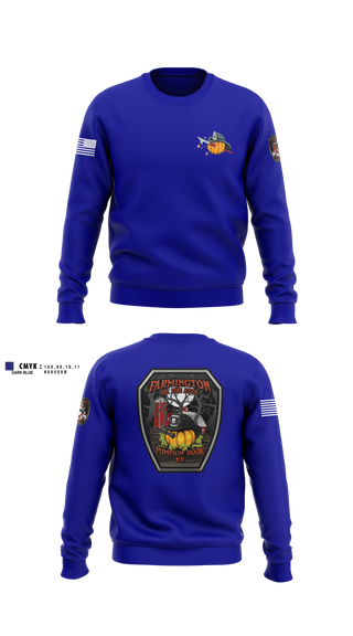 Crew Neck Sweatshirt, Farmington, Fire Department, Teamtime, Team time, sublimation, custom sports apparel, team uniforms, spirit wear, spiritwear, sports uniforms, custom shirts, team store, custom team store, fundraiser sports, apparel fundraiser