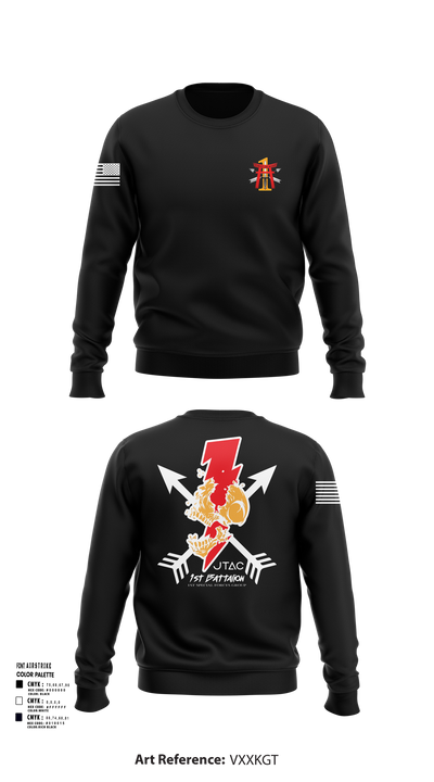 S3 Fires 1-1SFG(A) 45789233 Crew Neck Sweatshirt - 101