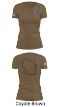 Waukesha recruiting station 70828393 Women's Short Sleeve V-neck Shirt - 8