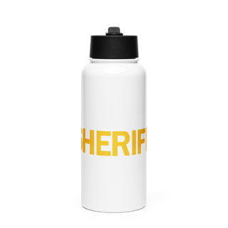 Dorchester County Sheriffs office 81126244 Stainless Steel Water Bottle with a Straw Lid