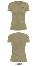 Brooke County Sheriff’s Office 89315803 Women's Short Sleeve V-neck Shirt - 84