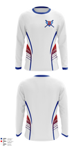 Dinwiddie Diamond Youth Softball Long Sleeve Performance Shirt - 2